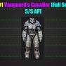 X-01 Vanguard's Cavalier [Full SeT] [5/5 AP][Power Armor] - image